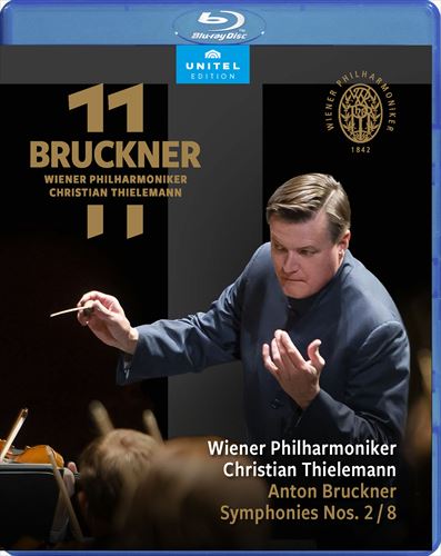 ubNi[ : ȑ2&8 / NXeBAEeB[}AEB[EtBn[j[ǌyc (Bruckner : Symphonies nos.2&8 / Christian Thielemann & Wiener Philharmoniker) [Blu-ray] [Live] [Import] [{сEt]